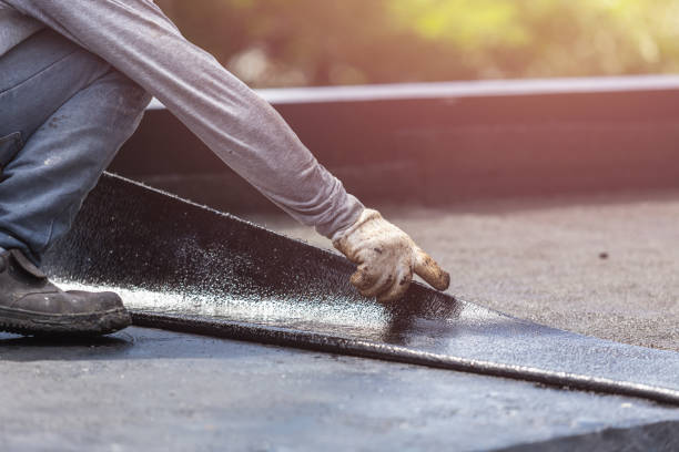 Professional Crawl Space Encapsulation technician working in Reesville, OH